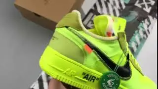 Off-White Nike Air Force 1 Low Volt AO4606 700