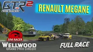 GTR2 NEW TRACK : Renault Megane V6 : Wellwood GP Circuit : Full Race On Board
