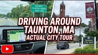 Driving Around Taunton, Massachusetts