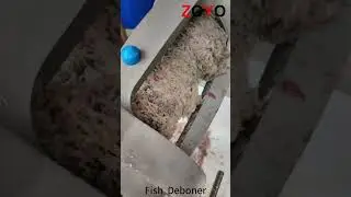 Fish Deboner Fish Meat Bone Separating Machine