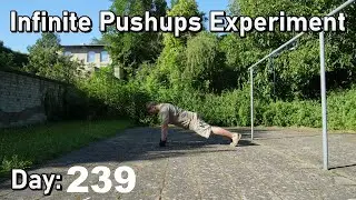 Infinite Pushups Experiment - Day 239 (12.08.2024)