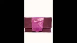 Posete dama plic din piele naturala