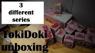 Unboxing TokiDoki blind box figures. Sugarshop, Harajuku princess & the mystical dragon series.