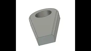 FUSION 360 - EMPALME DE RADIO VARIABLE