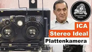 Пластинчатая камера ICA-Stereo-Ideal 651 (1910 г.) и стереовидитель Ernemann