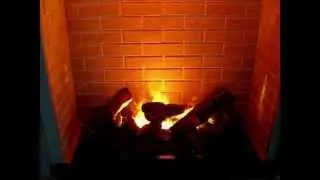 Corsica c электрическим очагом Dimplex Cassette 600 серии Opti-Myst с эффектом реального пламени