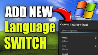 Как добавить новый язык и переключить его на ПК и ноутбуке с Windows (лучший способ)