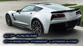 C7 Corvette Carbon Fiber Body Parts Ep 4