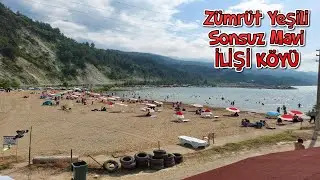 Z&uuml;mr&uuml;t Yeşili ve Sonsuz Mavi Arasında Sıkışan Cennet : İLİŞİ K&Ouml;Y&Uuml; , #drone&ccedil;ekimi