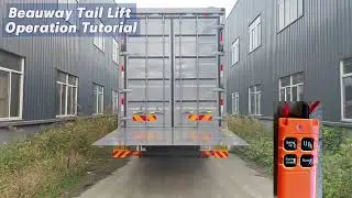 Video of Beauway Tail lift Operation (Wireless Remote Control)