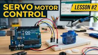 Arduino Projects for Beginners #2 -  Servo Motor Sweep (Step-by-Step)