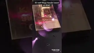 Copper Bar Laser Marking / Engraving Machine | 30w Handle Based up-down