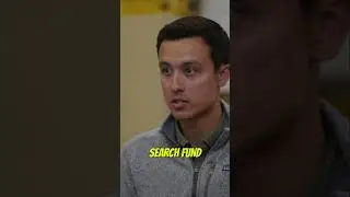 I could have done a search fund&mdash;so why didn&rsquo;t I