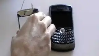 Blackberry Curve Lens Replacement Screen Part, How To Repair Installation Video