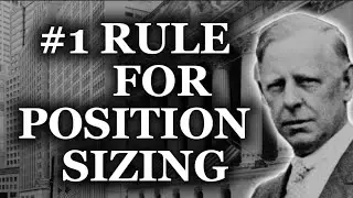 Jesse Livermore | Number One Rule for Position Sizing 📈 | Trading Psychology & Risk Management