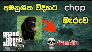 අමානුෂික විදිහට franklin chop ව මැරුව | sinhla game play video | wixzone