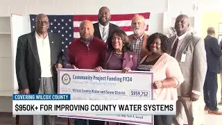Wilcox County getting over $950K to upgrade water systems
