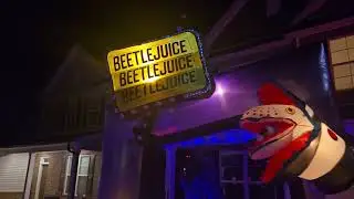 Beetlejuice - First setup - Halloween 2024 in Tennessee
