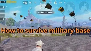 How to survive military base | PUBG Mobile