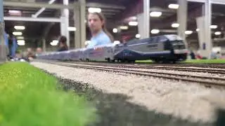 NECHS layout at Amherst Train Show 2023