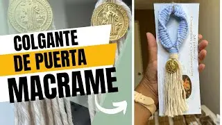 Tutorial COLGANTE para puerta de MACRAME