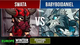 Swata VS babyboidaniel - Editor's Choice - EU - Brawlhalla Winter Championship 2022