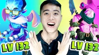 Monster Legends: Hardy level 132 and Diegael level 132 - COLLAB