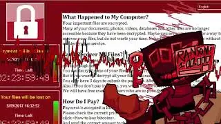 [die of death ost(?]hMKLK79zvG8 (is this your key?) fanmade visualizer ransomware chase theme