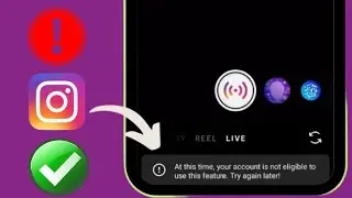 Behebung des Problems &bdquo;Dein Konto ist nicht mehr f&uuml;r Instagram Live berechtigt&ldquo; |