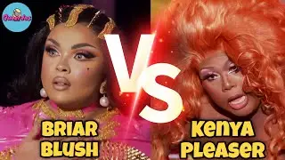 Briar Blush vs Kenya Pleaser: El lipsync despu&eacute;s del desmayo&hellip; &iquest;era justo continuar?