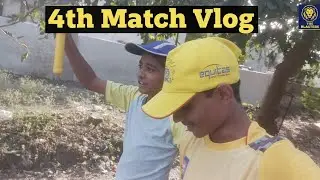4th Match Vlog | T10 Tennis Cricket | The Epic Blasters in Action 🔥
