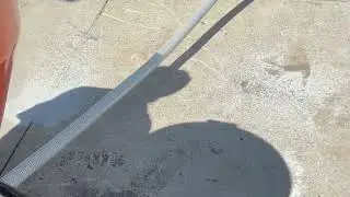 Aggregate Blower in Action--Fast, Clean Roofing Granule Demo