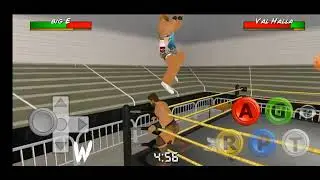 big e v.s vaa Halla wrestling revolution 3d wr3d21 player cena pro