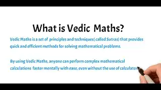 1 Introduction - Welcome to Wisdom Vedic Maths - Unleash the Power of Mental Mathematics!