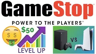 Gamestop short squeezes to 50 dollars!(PlayStation 5 and new Xbox)!