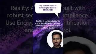 Debunked: Top 3 Myths about AI Marketing for Doctors #digitalhealth #aiforhealthcare