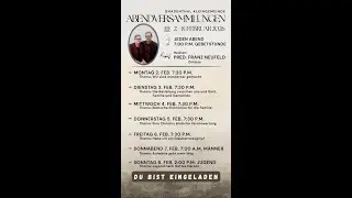 Erweckungsversammlung Gnadenthal Kirche 03-02-2026