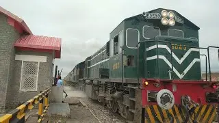 Private Train of Pakistan Railways||128 Dn Mehar Express||Reach Sanawan With Slow Speed 