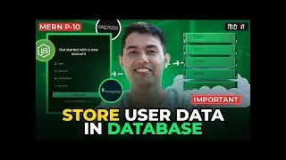 MERN #10  Storing Registered User Data in an Online Database with Express and Mongoose 🔥