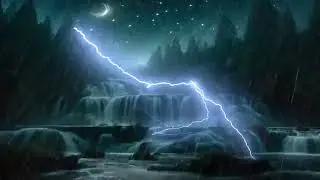 NIGHT TIME MEDITATION MUSIC 🌙 RELAXING PIANO RAIN FOR STRESS RELIEF