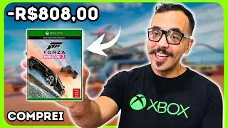 Comprei o Forza horizon 3 de Xbox por R$808,00 com TODAS as DLCS Hotwheels + Blizzard Mountain