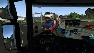 Euro Truck Simulator 2 - (7) Cruising Nordic Horizons Hamar to Borlänge (Sweden)