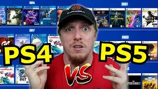 Sony needs MORE GAMES? - PS4 Vs PS5