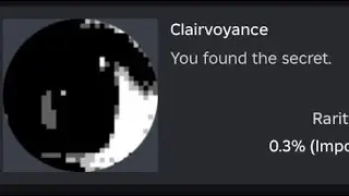 How to get Clairvoyance secret badge in Bad Things Roblox