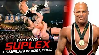 Kurt Angle Suplex Compilation: The Olympian's Most Epic Suplexes in WWE History!