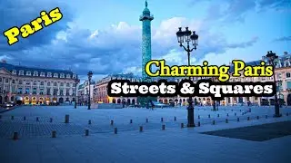 Walking Through the Most Beautiful Squares in Paris | France Travel Vlog
