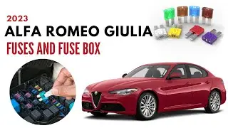 Схема и расположение блока реле и предохранителей Alfa Romeo Giulia 2023 года. Руководство пользо...