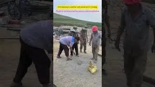 CO2 blasting is used for rock extraction in mining #co2blasting #mining #co2rockblasting #blasting