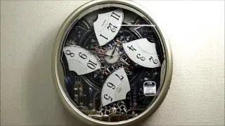 セイコー からくり掛け時計 ウエーブシンフォニー 電波時計 RE561H  SEIKO Melodies In Motion Wall Clock
