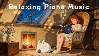 A Quiet Winter Room🌙Gentle Piano for Relaxing & Falling Asleep（1hour）